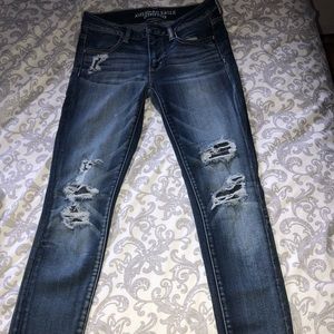 American eagle dark wash jeans